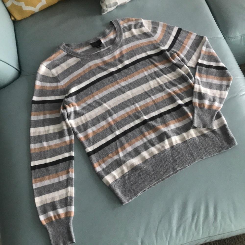 Worthington pastel stripped sweater